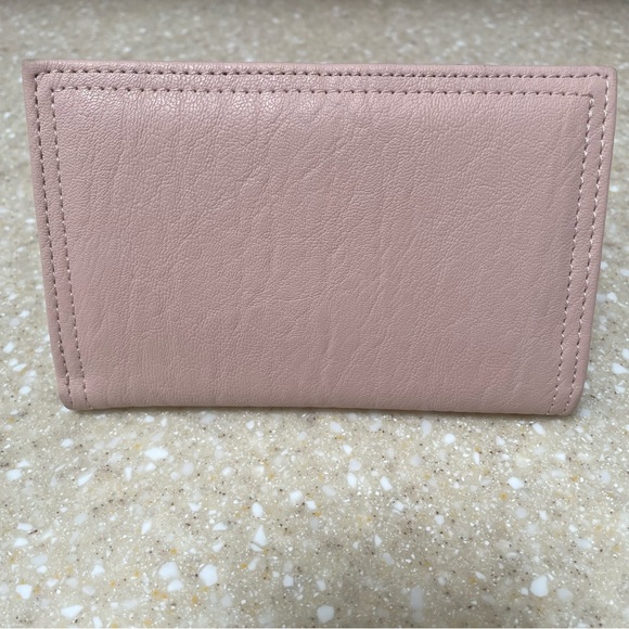 Jessica Simpson Pink Black Animal Print Wallet - Picture 10 of 10